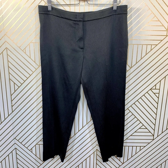 MSGM Milano Classic Black Silky Cropped Trousers‎ - Picture 1 of 10